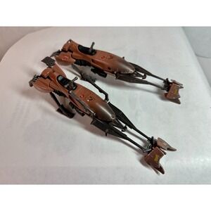 Pair of Star Wars Speeder Bikes Pair Tonka 1995 One Complete /‎ one for parts